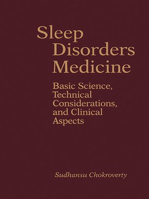 cover image of Sleep Disorders Medicine